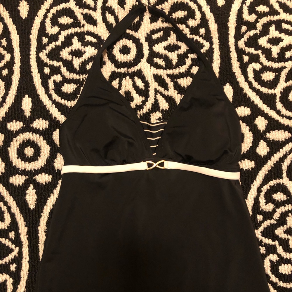 Tropical Escape Halter Swim Top